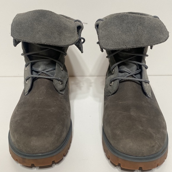 Timberland Women’s Jayne Roll Top Nubuck Leather Boots - Picture 8 of 17